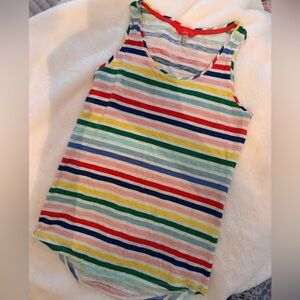 Joules Multicolor Striped Tank Top